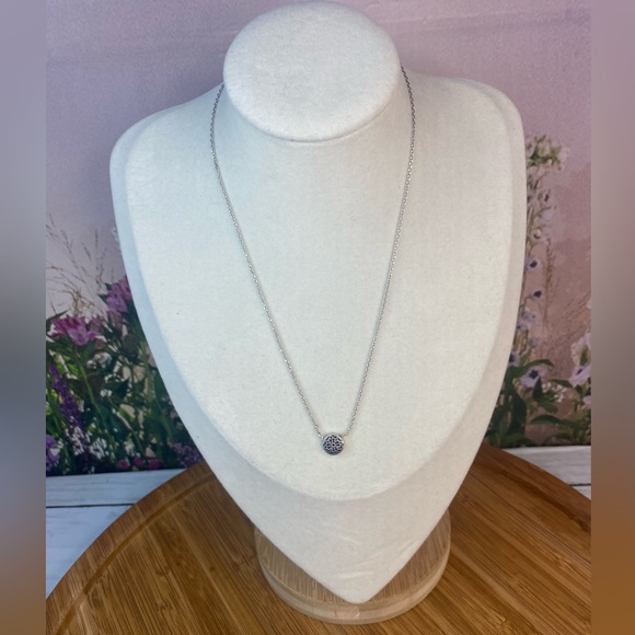 Brighton Jewelry - Brighton Ferrara Silver Tone Necklace Silver Plated